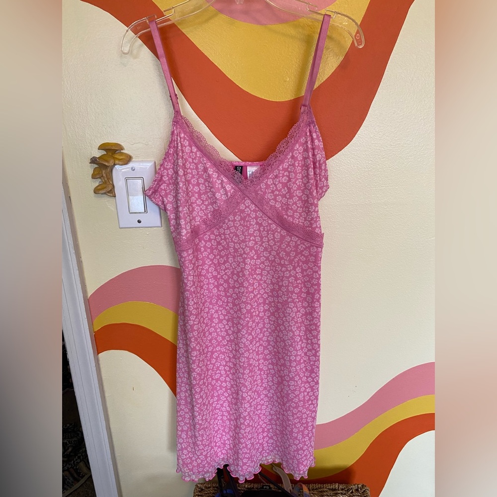 pink slip dress loungewear BRAND NEW